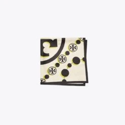 Tory Burch 3D T Monogram Double-Sided Silk Square Scarf -Chic Style Shop 3D20T20Monogram20Double Sided20Silk20Square20Scarf20.TB 116274 400 SLFOL.pdp 1200x1200 1