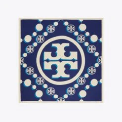 Tory Burch 3D T Monogram Double-Sided Silk Square Scarf -Chic Style Shop 3D20T20Monogram20Double Sided20Silk20Square20Scarf20.TB 116274 401 SLOVE.pdp 1200x1200 1