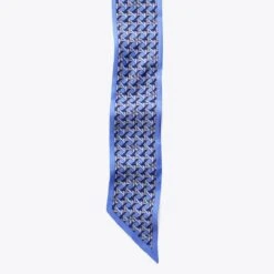 Tory Burch Basketweave Ribbon Tie