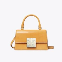 Tory Burch Bon Bon Textured Patent Mini Top-Handle Bag 15 Tory Burch Bon Bon Textured Patent Mini Top-Handle Bag -Chic Style Shop Bon20Bon20Textured20Patent20Mini20Top Handle20Bag.TB 153235 800 SLFRO.pdp 1200x1200 1