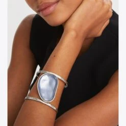 Tory Burch Brutalist Pebble Cuff -Chic Style Shop Brutalist20Pebble20Cuff.TB 147208 500 20230309 OMACC.pdp 1200x1200 1