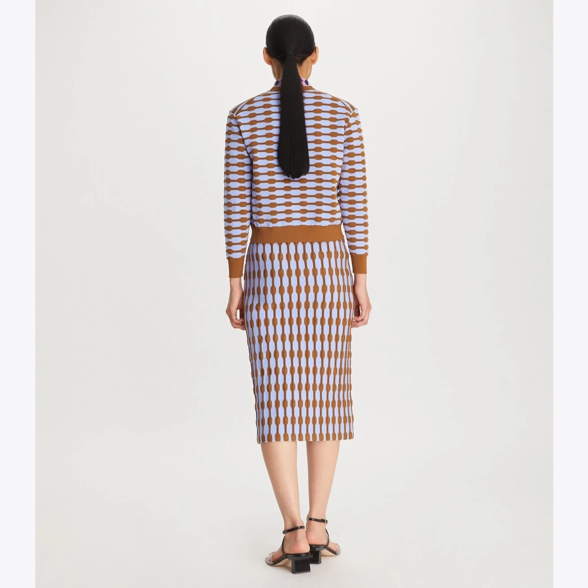 Tory Burch Bubble Stripe Cardigan 8 Tory Burch Bubble Stripe Cardigan - Image 6