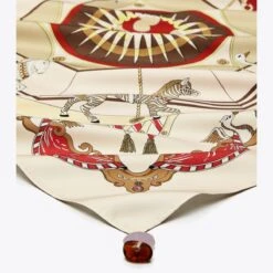 Tory Burch Carousel Silk Neckerchief -Chic Style Shop Carousel20Silk20Neckerchief.TB 150977 630 SLDET.pdp 1200x1200 1