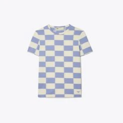 Tory Burch Checkerboard T-Shirt -Chic Style Shop Checkerboard20T Shirt.TB 137208 500 SLFRO.pdp 1200x1200 1