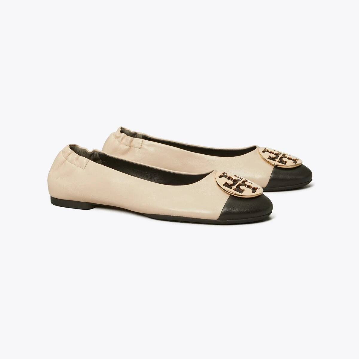 Tory Burch Claire Cap-Toe Ballet 3 Tory Burch Claire Cap-Toe Ballet