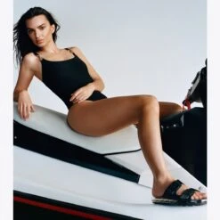 Tory Burch Clip Tank Swimsuit, Silver Hardware -Chic Style Shop Clip20Tank20Swimsuit20Silver20Hardware.TB Campaign 20230419 EOMC 007.pdp 1200x1200 1