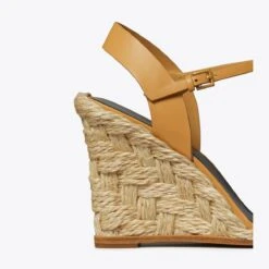 Tory Burch Closed-Toe High Espadrille