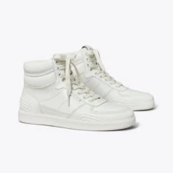 Tory Burch Clover Court High-Top Sneaker -Chic Style Shop Clover20Court20High Top20Sneaker.TB 149936 100 SLANG.pdp 1200x1200 1