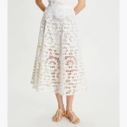 Tory Burch Cotton Eyelet Skirt -Chic Style Shop Cotton20Eyelet20Skirt.TB 146903 100 20230515 OMDET.pdp 1200x1200 1