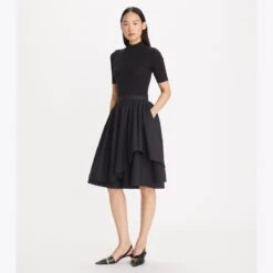 Tory Burch Cotton Poplin Layered Skirt -Chic Style Shop Cotton20Poplin20Layered20Skirt.TB 153997 001 20230712 OMFRO.pdp 1200x1200 1
