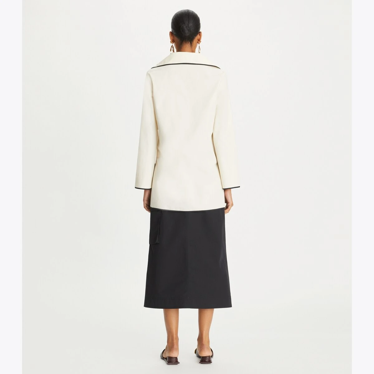 Tory Burch Cotton Poplin Tunic 4 Tory Burch Cotton Poplin Tunic - Image 2