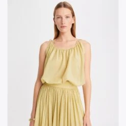 Tory Burch Cotton Silk Shoulder Tie Top -Chic Style Shop Cotton20Silk20Shoulder20Tie20Top.TB 150421 983 20230112 OMDET.pdp 1200x1200 1