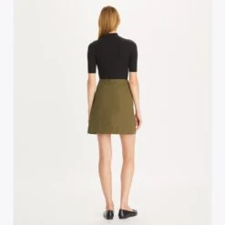 Tory Burch Cotton Twill Skirt
