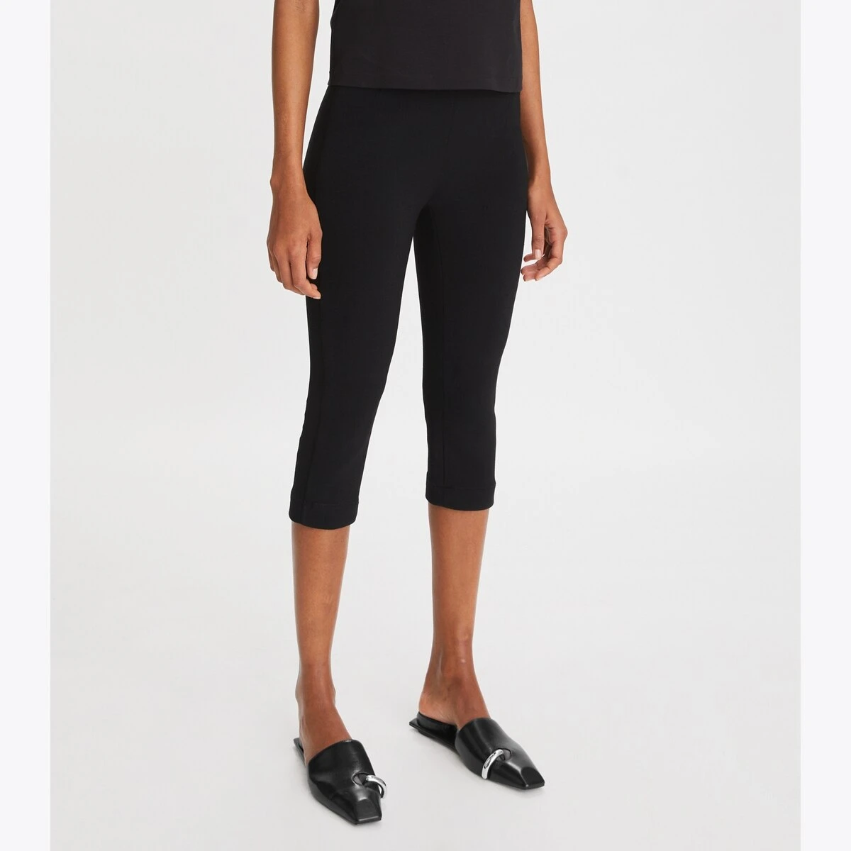 Tory Burch Crepe Cropped Pant 4 Tory Burch Crepe Cropped Pant - Image 2