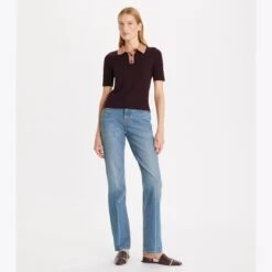 Tory Burch Crochet Collar Knit Polo -Chic Style Shop Crochet20Collar20Knit20Polo.TB 146088 501 20230710 OMFRO.pdp 1200x1200 1