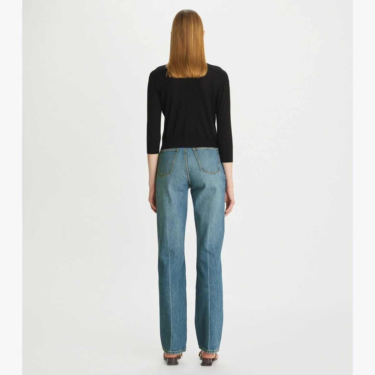 Tory Burch Cropped Cotton Cardigan 5 Tory Burch Cropped Cotton Cardigan - Image 3