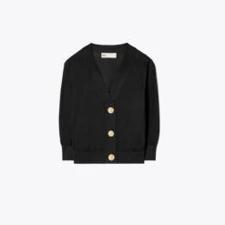 Tory Burch Cropped Cotton Cardigan 13 Tory Burch Cropped Cotton Cardigan -Chic Style Shop Cropped20Cotton20Cardigan.TB 148324 001 SLFRO.pdp 1200x1200 1