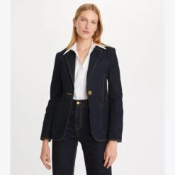 Tory Burch Denim Blazer -Chic Style Shop Denim20Blazer.TB 152950 422 20230710 OMDET.pdp 1200x1200 1