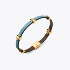 Tory Burch Eleanor Leather Bracelet -Chic Style Shop Eleanor20Leather20Bracelet.TB 147235 400 SLDET.pdp 1200x1200 1