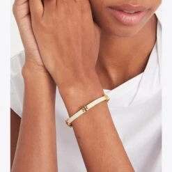 Tory Burch Eleanor Leather Bracelet