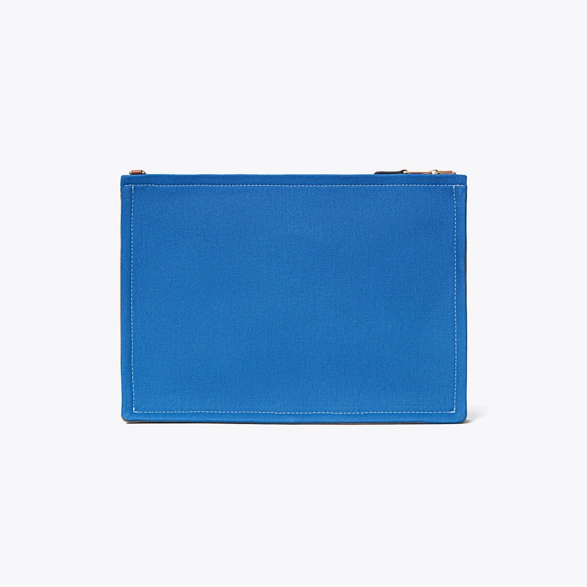 Tory Burch Ella Color-Block Canvas Pouch 8 Tory Burch Ella Color-Block Canvas Pouch - Image 6