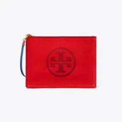 Tory Burch Ella Color-Block Canvas Pouch 16 Tory Burch Ella Color-Block Canvas Pouch -Chic Style Shop Ella20Color Block20Canvas20Pouch.TB 148894 641 SLFRO.pdp 1200x1200 1