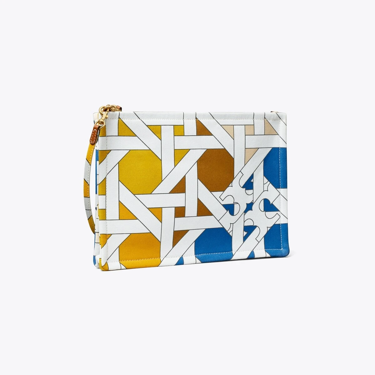 Tory Burch Ella Printed Canvas Pouch 4 Tory Burch Ella Printed Canvas Pouch - Image 2