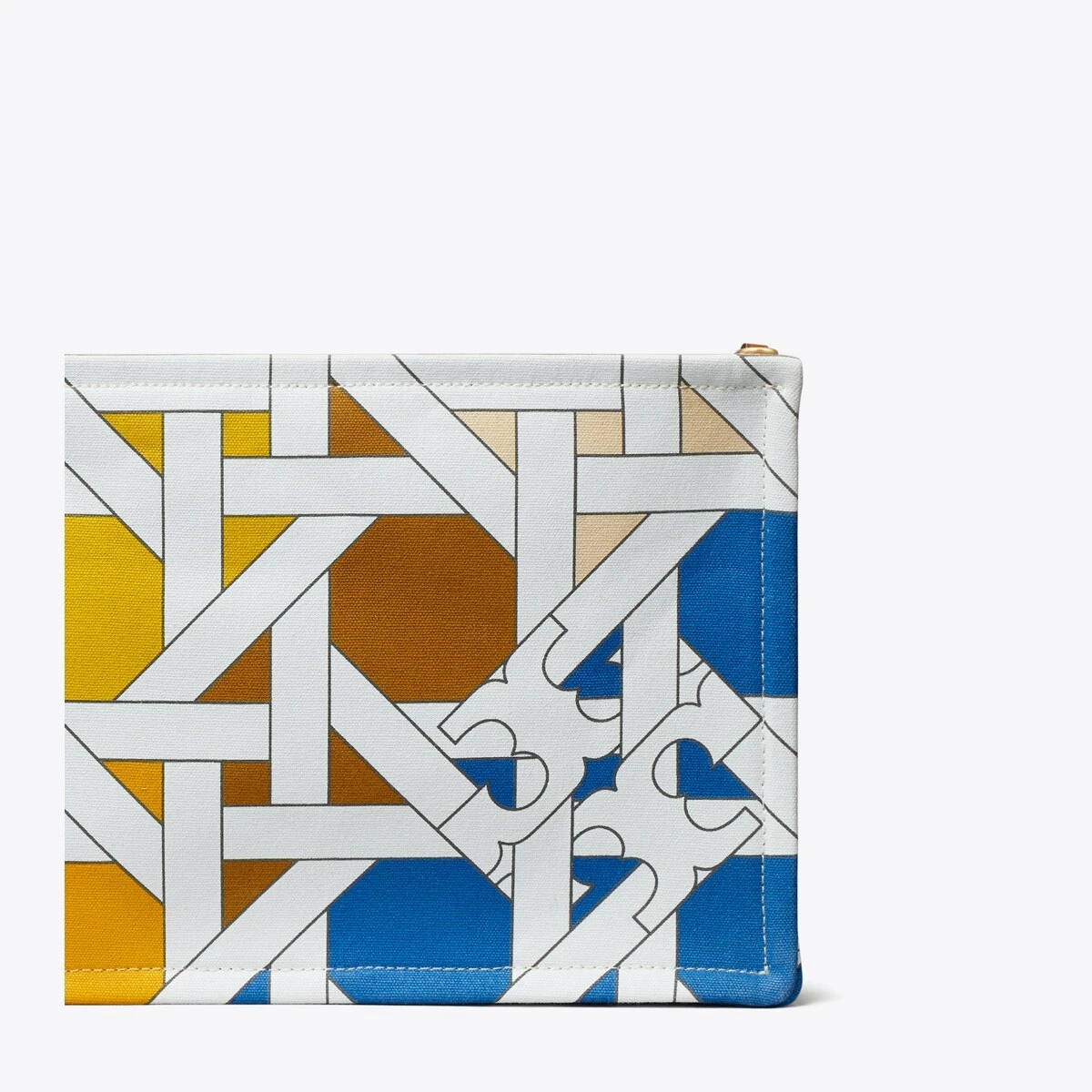 Tory Burch Ella Printed Canvas Pouch 5 Tory Burch Ella Printed Canvas Pouch - Image 3