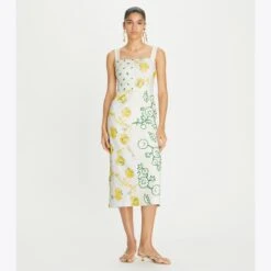 Tory Burch Embellished Patchwork Dress