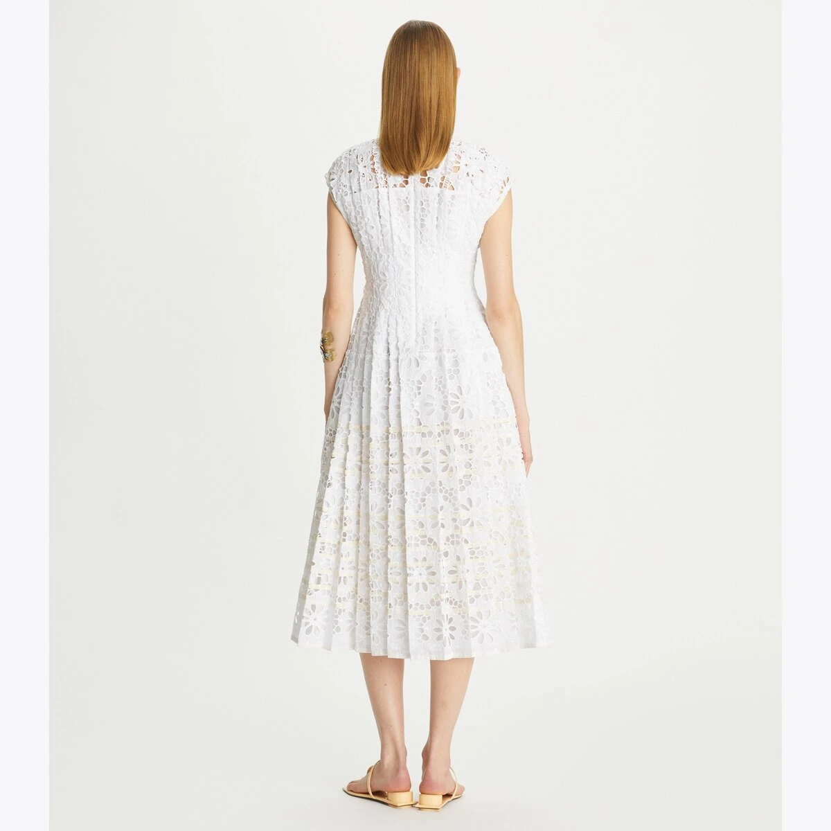 Tory Burch Eyelet Claire McCardell Cotton Dress 3 Tory Burch Eyelet Claire McCardell Cotton Dress