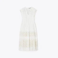 Tory Burch Eyelet Claire McCardell Cotton Dress 8 Tory Burch Eyelet Claire McCardell Cotton Dress -Chic Style Shop Eyelet20Claire20McCardell20Cotton20Dress.TB 150717 100 SLFRO.pdp 1200x1200 1