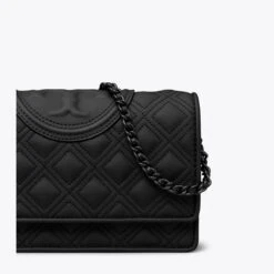 Tory Burch Fleming Matte Chain Wallet Crossbody -Chic Style Shop Fleming20Matte20Chain20Wallet20Crossbody.TB 142518 001 SLDET.pdp 1200x1200 1