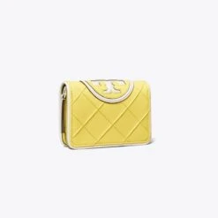 Tory Burch Fleming Soft Patent Border Bi-Fold Wallet -Chic Style Shop Fleming20Soft20Patent20Border20Bi Fold20Wallet.TB 146123 700 SLANG.pdp 1200x1200 1