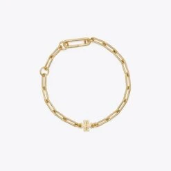 Tory Burch Good Luck Chain Bracelet
