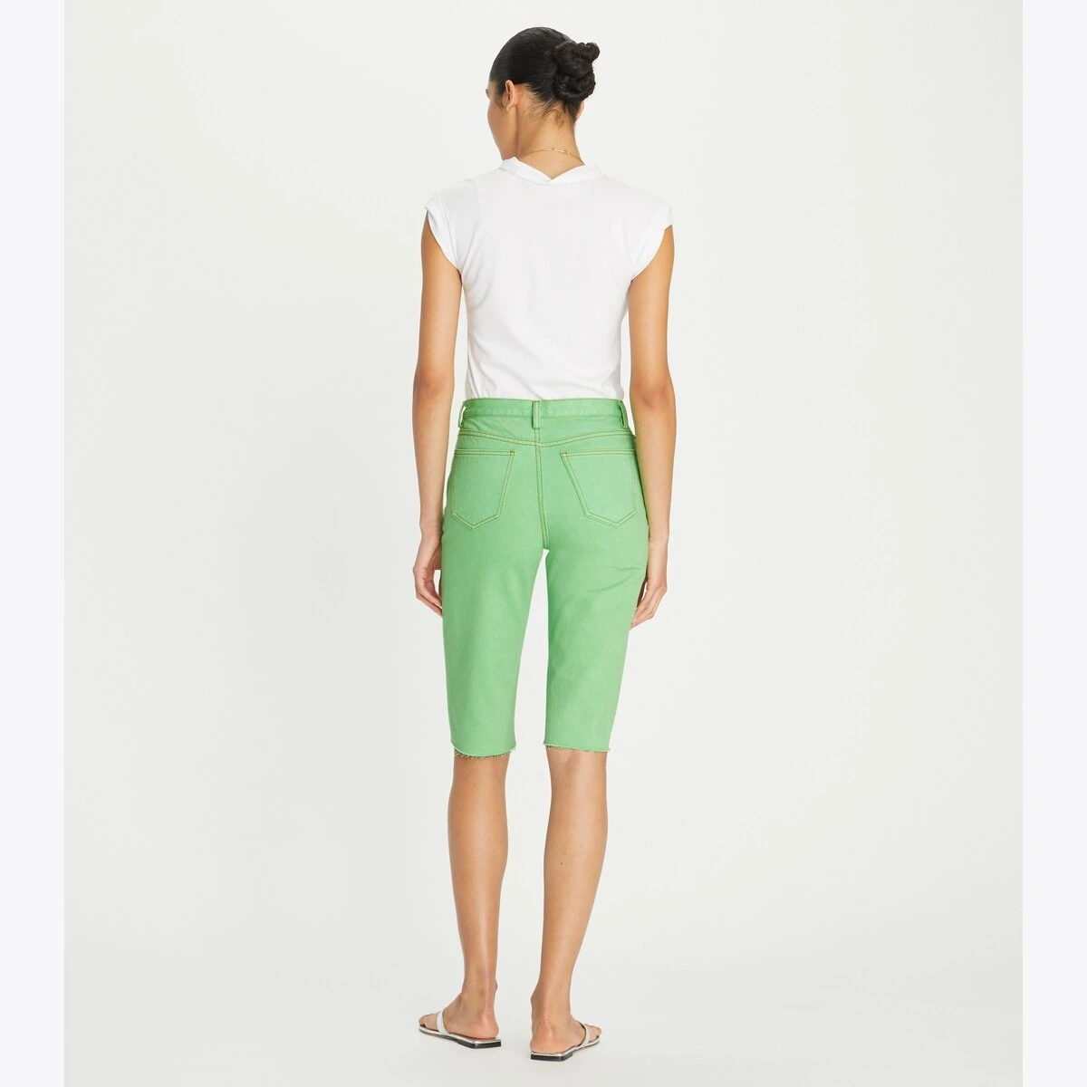 Tory Burch High-Rise Cropped Jeans 6 Tory Burch High-Rise Cropped Jeans - Image 4
