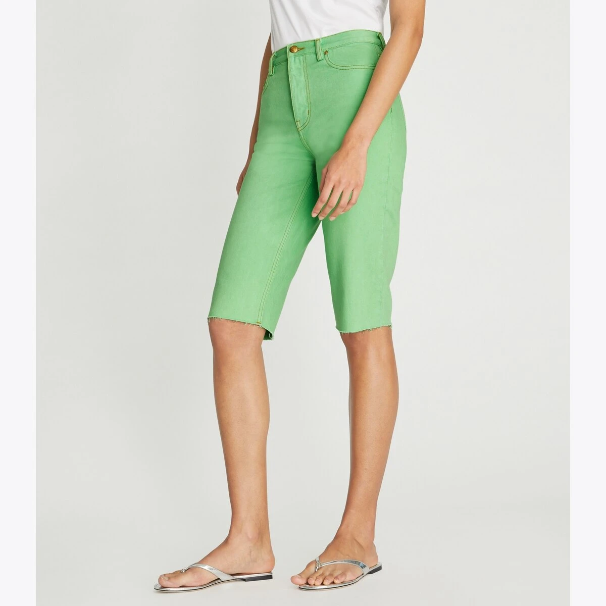 Tory Burch High-Rise Cropped Jeans 8 Tory Burch High-Rise Cropped Jeans - Image 6