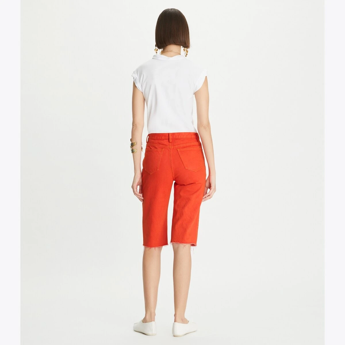 Tory Burch High-Rise Cropped Jeans 3 Tory Burch High-Rise Cropped Jeans