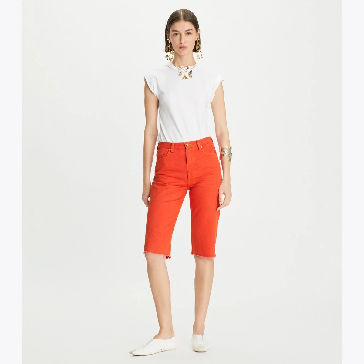 Tory Burch High-Rise Cropped Jeans 10 Tory Burch High-Rise Cropped Jeans - Image 8