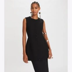 Tory Burch Hook-and-Eye Tunic -Chic Style Shop Hook and Eye20Tunic.TB 150826 001 20230309 OMDET.pdp 1200x1200 1