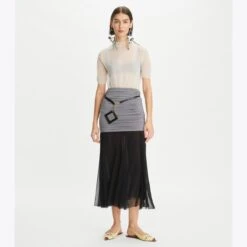 Tory Burch Jersey Chiffon Skirt -Chic Style Shop Jersey20Chiffon20Skirt.TB 150388 001 20230310 OMFRO.pdp 1200x1200 1