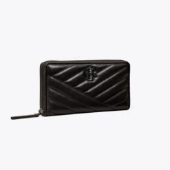 Tory Burch Kira Chevron Powder-Coated Zip Continental Wallet 7 Tory Burch Kira Chevron Powder-Coated Zip Continental Wallet -Chic Style Shop Kira20Chevron20Powder Coated20Zip20Continental20Wallet.TB 149725 001 SLANG.pdp 1200x1200 1