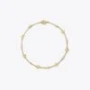 Tory Burch Kira Pearl Delicate Chain Bracelet