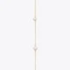 Tory Burch Kira Pearl Delicate Long Necklace
