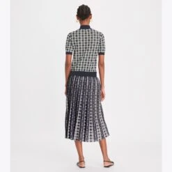 Tory Burch Knit Jacquard Skirt