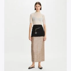 Tory Burch Layered Hand-Done Mirrorwork Skirt -Chic Style Shop Layered20Hand Done20Mirrorwork20Skirt.TB 148583 080 20230310 OMADD.pdp 1200x1200 1