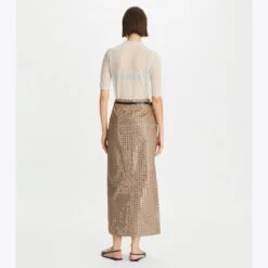 Tory Burch Layered Hand-Done Mirrorwork Skirt -Chic Style Shop Layered20Hand Done20Mirrorwork20Skirt.TB 148583 080 20230310 OMBAC.pdp 1200x1200 1