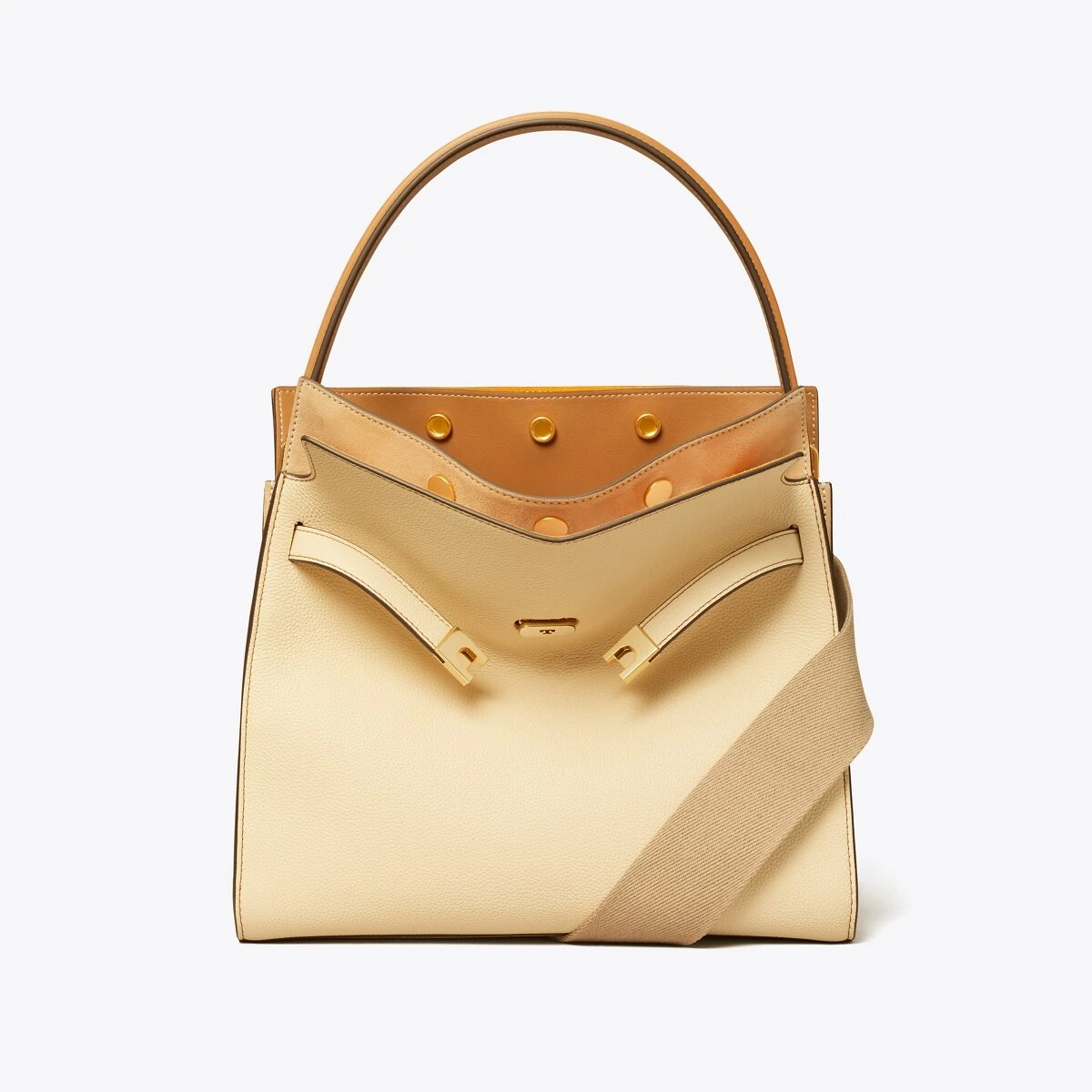 Tory Burch Lee Radziwill Pebbled Double Bag 5 Tory Burch Lee Radziwill Pebbled Double Bag - Image 3
