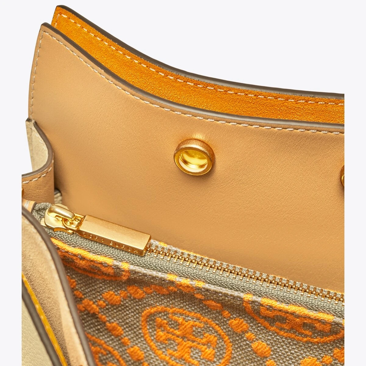 Tory Burch Lee Radziwill Pebbled Double Bag 8 Tory Burch Lee Radziwill Pebbled Double Bag - Image 6
