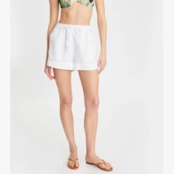 Tory Burch Linen Short -Chic Style Shop Linen20Short.TB 150484 100 20230209 OMDET.pdp 1200x1200 1
