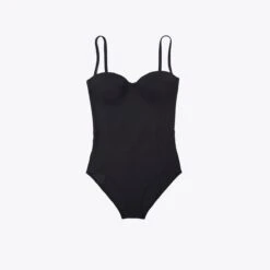 Tory Burch Lipsi Solid One-Piece Swimsuit